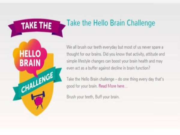 Take the Hello Brain Challenge